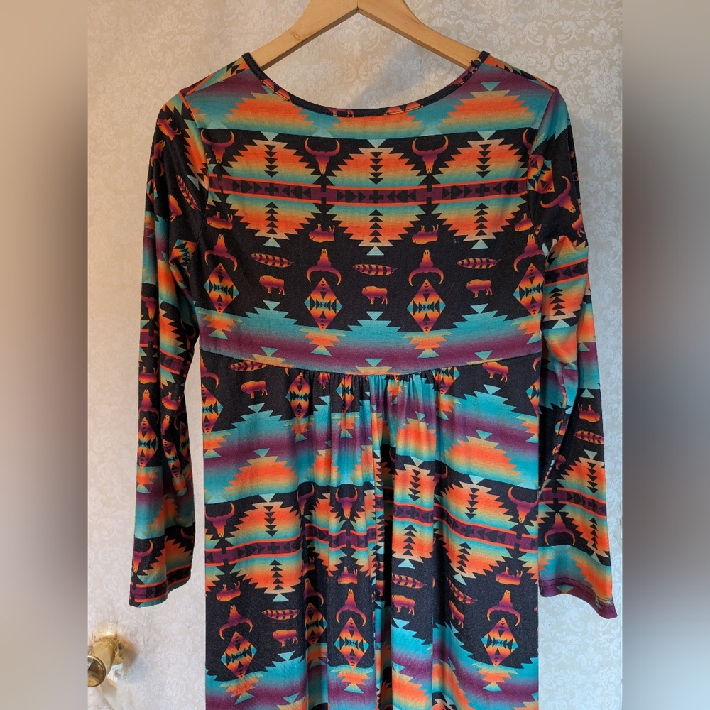 Crazy Train Southwestern Top Size Small - Picture 11 of 16